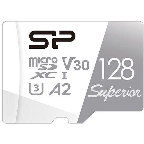 Silicon Power 256GB Superior UHS-I microSDXC Memory Card with SD Adapter