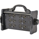Lex Products 20A Bento Box with LSC19 Inlet and Feed Thru, (6) 5-20 Duplex Receptacles