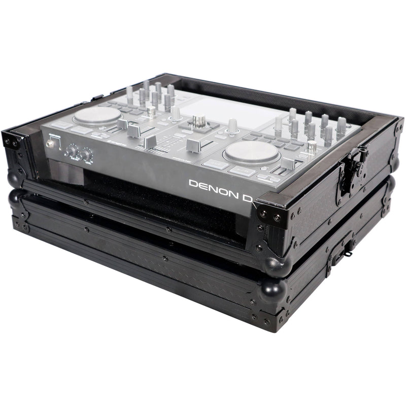 ProX ATA-Style Flight Case for Denon Prime Go Digital Controller (All Black)