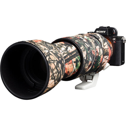 easyCover Lens Oak Neoprene Cover for Sony FE 100-400mm F4.5-5.6 GM OSS Lens (Forest Camo)