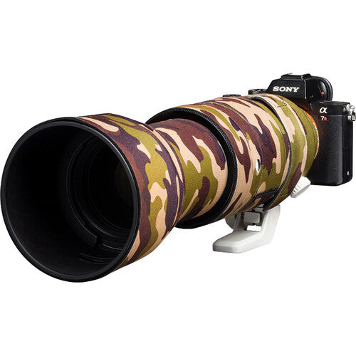 easyCover Lens Oak Neoprene Cover for Sony FE 100-400mm F4.5-5.6 GM OSS Lens (Forest Camo)