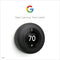 Google Nest Learning Thermostat (3rd Generation, Mirror Black)