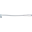 Camplex 2.5mm SC/ST Connector Fiber Optic Dust Cap with Lanyard (100-Pack)