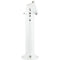 Dotworkz Extendable Tubular Ceiling Mount with Stainless Steel Pan Tilt Knuckle