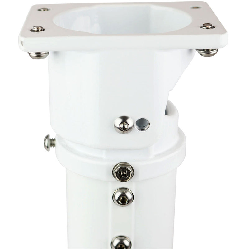 Dotworkz Extendable Tubular Ceiling Mount with Stainless Steel Pan Tilt Knuckle