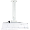 Dotworkz Extendable Tubular Ceiling Mount with Stainless Steel Pan Tilt Knuckle