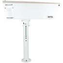 Dotworkz Extendable Tubular Ceiling Mount with Stainless Steel Pan Tilt Knuckle