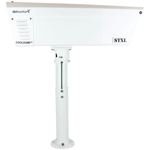 Dotworkz Extendable Tubular Ceiling Mount with Stainless Steel Pan Tilt Knuckle