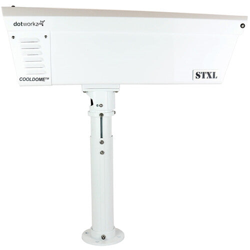 Dotworkz Extendable Tubular Ceiling Mount with Stainless Steel Pan Tilt Knuckle