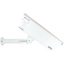 Dotworkz Extendable Tubular Ceiling Mount with Stainless Steel Pan Tilt Knuckle