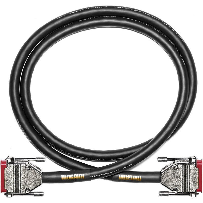 Mogami Gold AES TD DB-25 to 4 XLR Male & 4 XLR Female Digital Breakout Cable (35')
