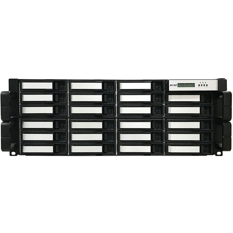 Areca 24Bay 4U Rackmount - Thunderbolt 3 Hardware Raid / Redundant Psu W/ Thunderbolt 3 Cable