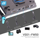 DigitalFoto Solution Limited V-Mount Battery Plate with 15mm Rod Mount, L-Series Dummy Battery & 3 Cables