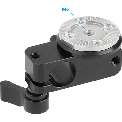 CAMVATE 15mm Right-Angle Rod Clamp with ARRI-Style M6 Rosette