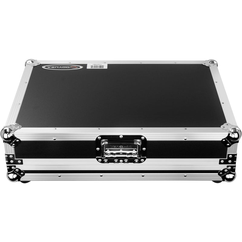 Odyssey Innovative Designs Flight Zone Case for Denon Prime 2 DJ Controller System (Silver on Black)
