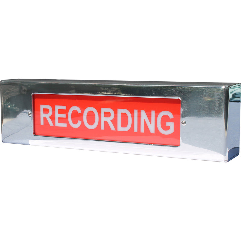 On Air Simple 120V "RECORDING" LED (Red Lens)