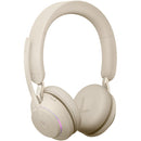 Jabra Evolve2 65 Stereo Wireless On-Ear Headset (Unified Communication, USB Type-C, Beige)