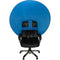 Webaround The Close-Up Collapsible Portable Webcam Backdrop (42", Blue)
