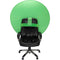 Webaround The Fan Favorite Collapsible Portable Webcam Backdrop (52", Green)
