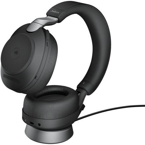 Jabra Evolve2 85 Noise-Canceling Wireless Over-Ear Headset (Microsoft Teams, USB Type-A, Black)