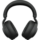 Jabra Evolve2 85 Noise-Canceling Wireless Over-Ear Headset with Stand (Microsoft Teams, USB Type-A, Black)