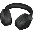 Jabra Evolve2 85 Noise-Canceling Wireless Over-Ear Headset with Stand (Microsoft Teams, USB Type-A, Black)