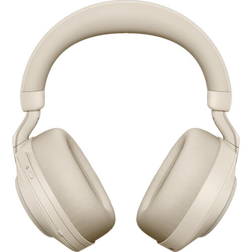 Jabra Evolve2 85 Noise-Canceling Wireless Over-Ear Headset (Microsoft Teams, USB Type-A, Beige)