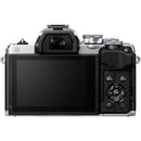 Olympus OM-D E-M10 Mark IV Mirrorless Digital Camera (Body Only, Silver)