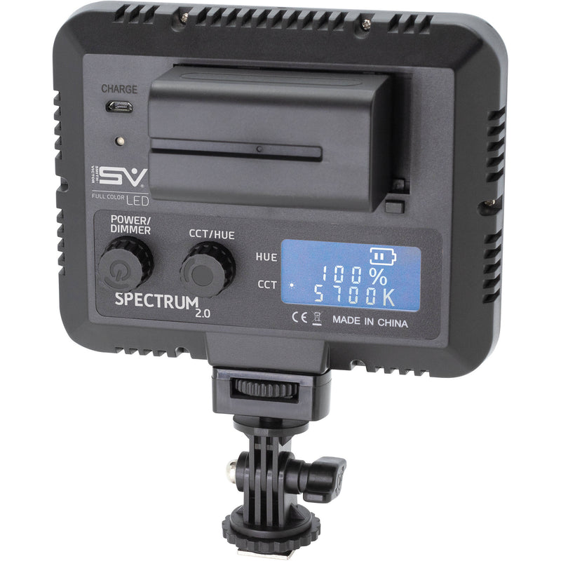 Smith-Victor Spectrum 2.0 RGB/Bi-Color On-Camera LED Light