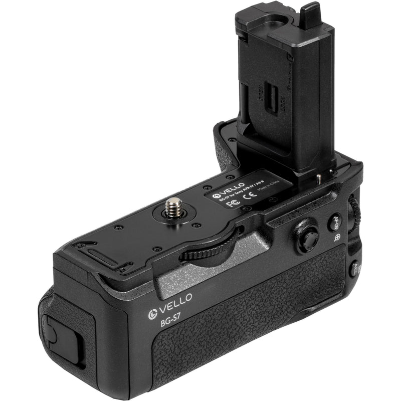 Vello BG-S7 Battery Grip for Sony A7R IV, A7S III, and A9 II Series Cameras