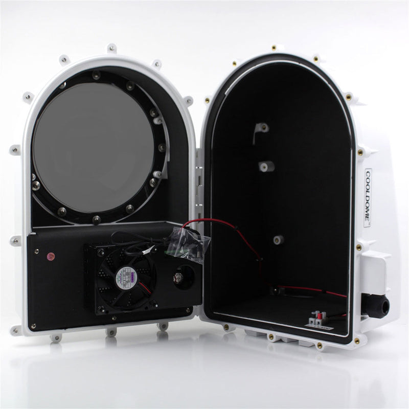 Dotworkz D2 Cooldome 12VDC Active Cooling and Heater Blower with Vandal Tough Clear Lens