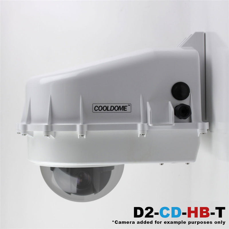 Dotworkz D2 Cooldome 12VDC Active Cooling and Heater Blower with Vandal Tough Clear Lens