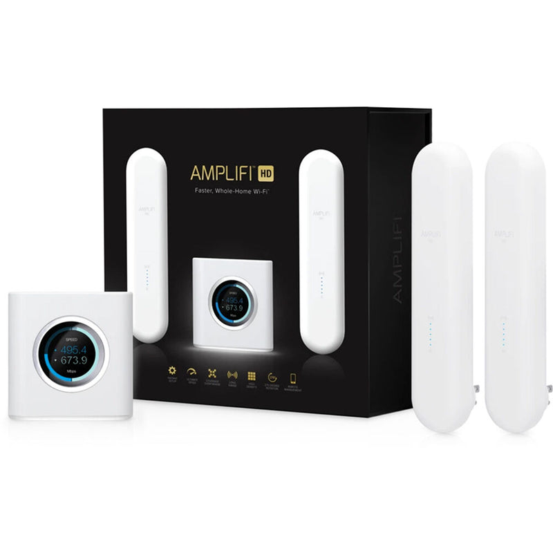 AMPLIFI AFi-HD High Density Router with 2 Rotating MeshPoints