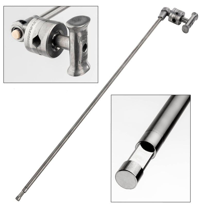 Lowel 40&quot; C-Stand Sliding Leg Kit with 2.5&quot; Grip Head & 40&quot; Grip Arm (Chrome)