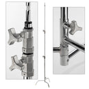 Lowel 40&quot; C-Stand Sliding Leg Kit with 2.5&quot; Grip Head & 40&quot; Grip Arm (Chrome)