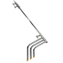 Lowel 40&quot; C-Stand Sliding Leg Kit with 2.5&quot; Grip Head & 40&quot; Grip Arm (Chrome)