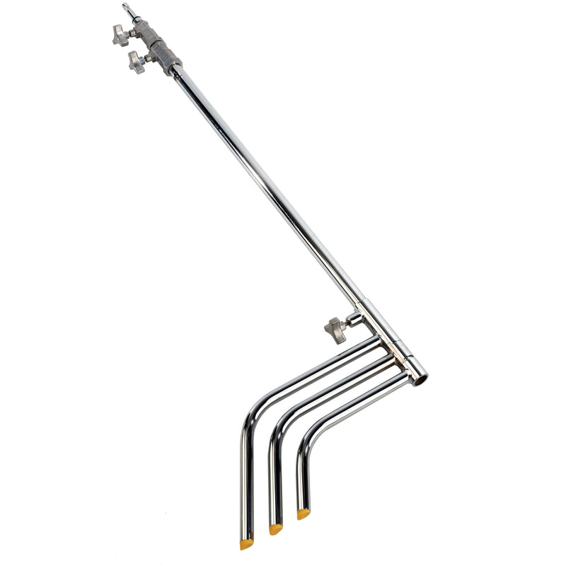 Lowel 40&quot; C-Stand Sliding Leg Kit with 2.5&quot; Grip Head & 40&quot; Grip Arm (Chrome)