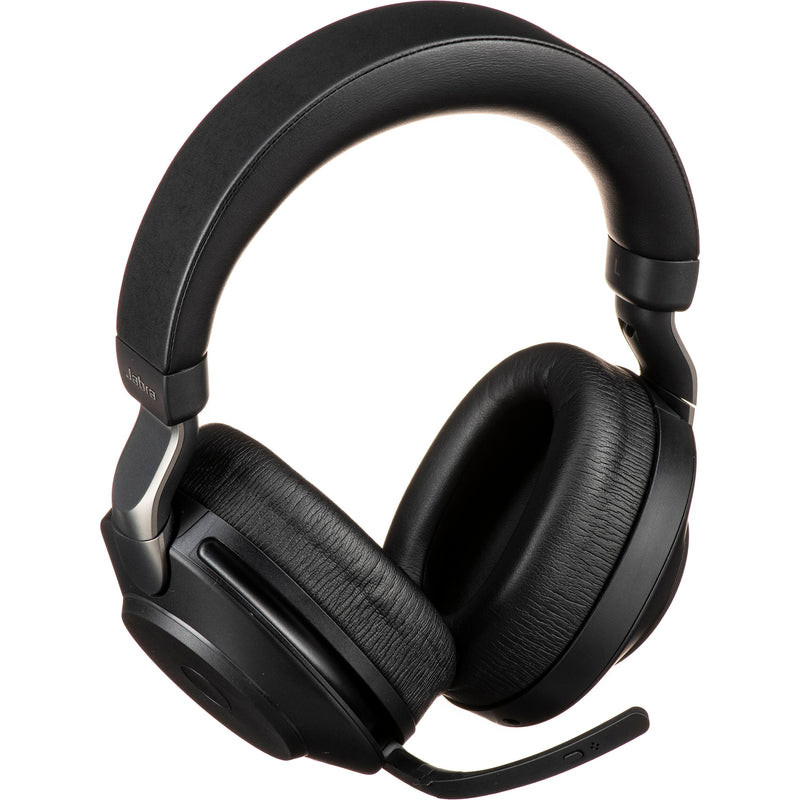 Jabra Evolve2 85 Noise-Canceling Wireless Over-Ear Headset (Microsoft Teams, USB Type-A, Black)