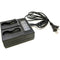 Bescor Dual Bay LCD Charger for EN-EL18C-Style Batteries