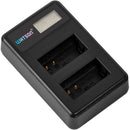 Watson Mini Duo Charger for Canon LP-E10 Batteries