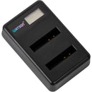 Watson Mini Duo Charger for Canon NB-10L Batteries