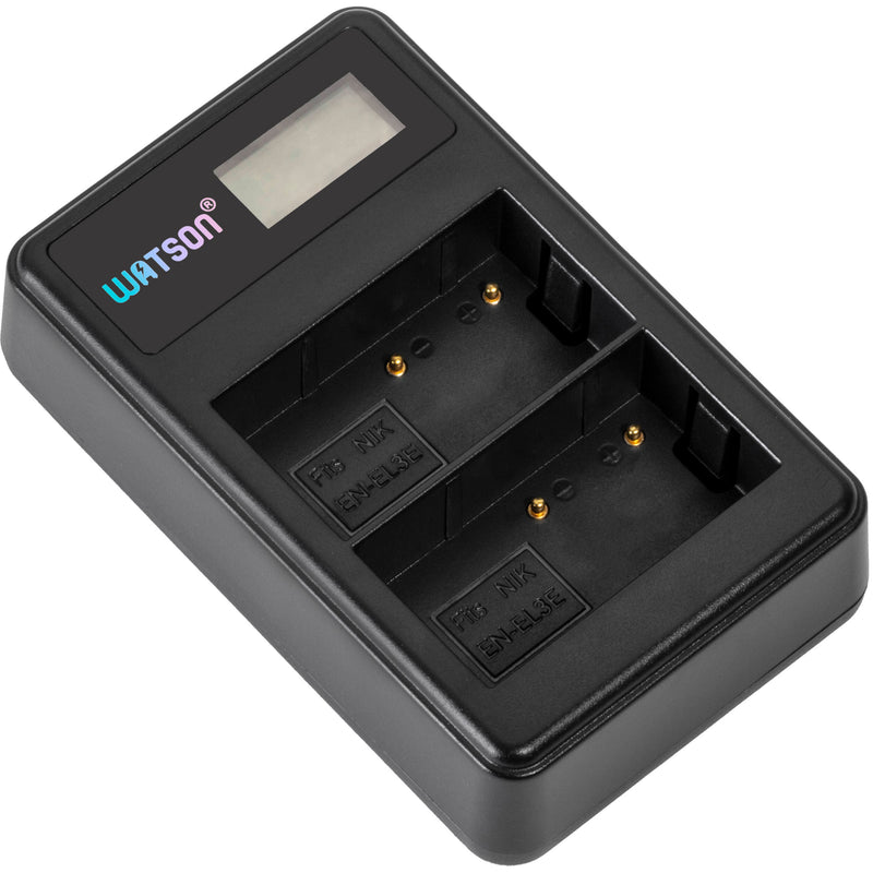 Watson Mini Duo Charger for Nikon EN-EL15 Batteries