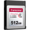 Transcend 512GB CFexpress 820 Type B Memory Card