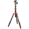 3 Legged Thing Legends Bucky Carbon Fiber Tripod with AirHed VU Ball Head Set (Bronze / Blue)