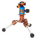 3 Legged Thing Legends Bucky Carbon Fiber Tripod with AirHed VU Ball Head Set (Bronze / Blue)