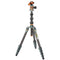 3 Legged Thing Legends Bucky Carbon Fiber Tripod with AirHed VU Ball Head Set (Gray)