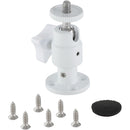 CAMVATE 1/4"-20 Mini Ball Head Wall/Ceiling Mount (White)