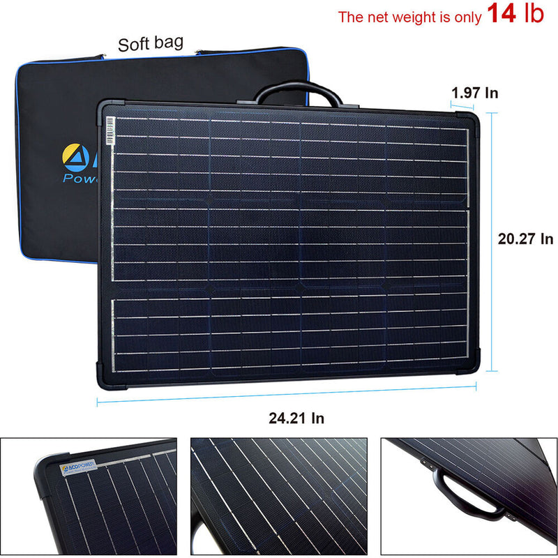 ACOPower PLK 120W Lightweight Portable Solar Panel Kit