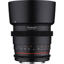 Rokinon 85mm T1.5 DSX High-Speed Cine Lens (RF Mount)