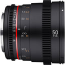 Rokinon 50mm T1.5 DSX High-Speed Cine Lens (E Mount)